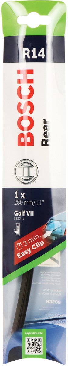 Wycieraczka samochodowa Bosch z płaskim piórem r14 28cm