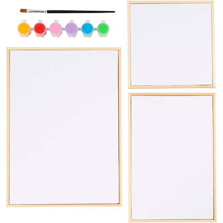 Firma Creativ https: www.cchobby.nl set-canvas-panels-kleurrijk-1-doos