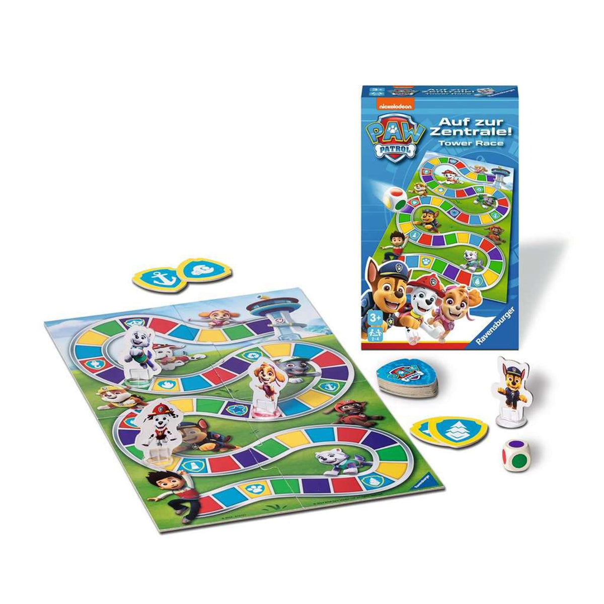 Ravensburger Psi Patrol Wyścig w Wieży! - gra kieszonkowa