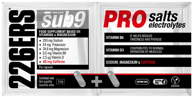 226ers sub9 pro sole elektrolity 2 kapsułki