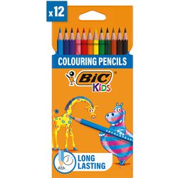 Kredki Bic Ecolutions Evolution, żywica syntetyczna pochodząca z recyklingu, 12 sztuk
