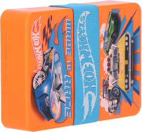 Pudełko na lunch marki Hotwheels z pojemnikiem na chleb