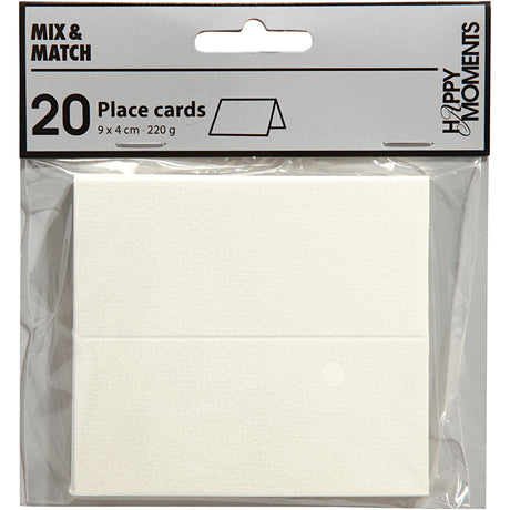 Firma Creativ https: www.cchobby.nl wizytówki-rozmiar-9x4-cm-220-gr-biały-20-sztuka-1-pudełko