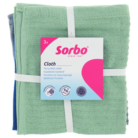 Ściereczki frotte Sorbo 35x35cm zestaw 3 szt