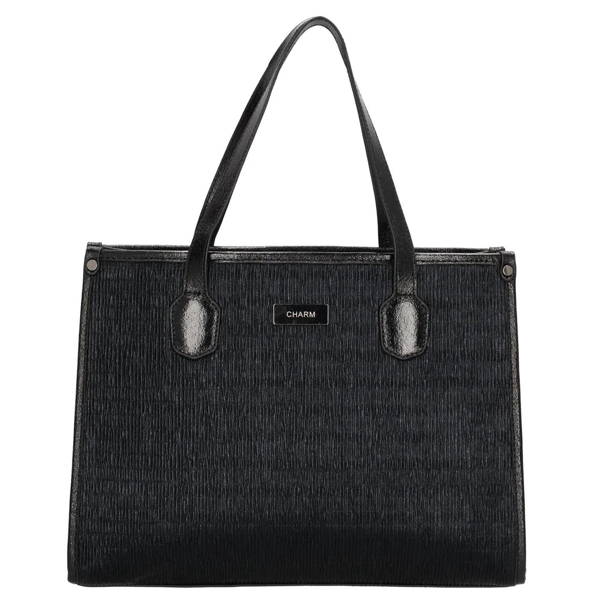 Charm London Kingsway Shopper w kolorze czarnym