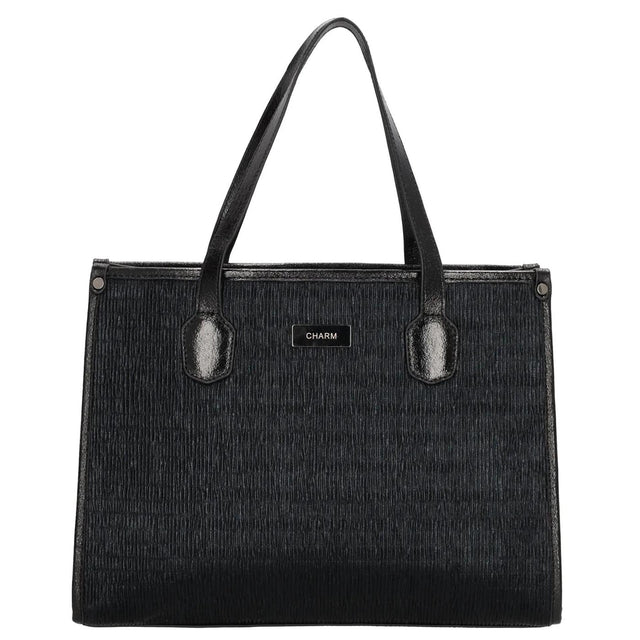 Charm London Kingsway Shopper w kolorze czarnym
