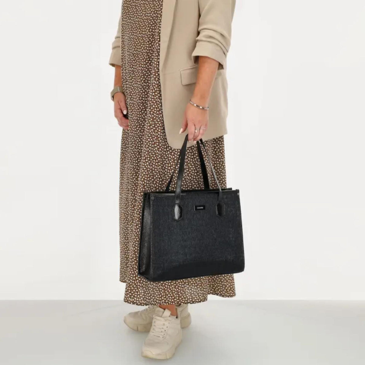 Charm London Kingsway Shopper w kolorze czarnym