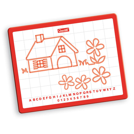 Tablica magnetyczna Quercetti w zestawie magnesy z cyframi, 53 szt.