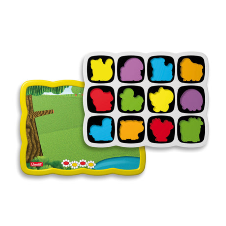 Puzzle Farm Junior w kształcie Quercetti, 12 elementów