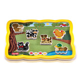 Puzzle Farm Junior w kształcie Quercetti, 12 elementów
