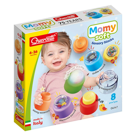 Quercetti mumy miękkie sensoryczne - 8 szt.