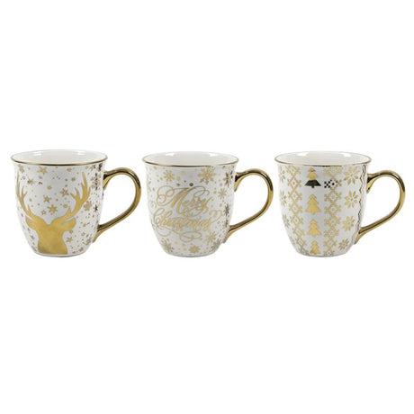 Svenska Living Kubek świąteczny złoty 400ml ø11x10,8cm