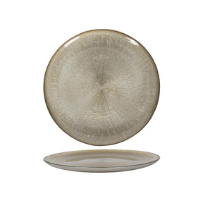 Svenska living bord glas mat goud ø27x2cm