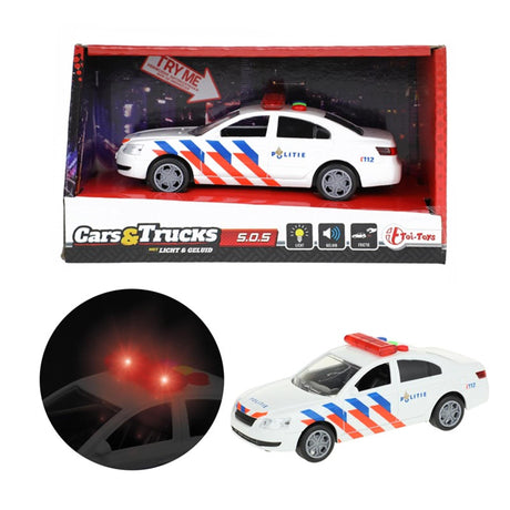 Toi-toys toi toys nederlandse politie auto frictie met licht en geluid nl