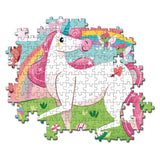 Clementoni - puzzle - 104 elementy - wierzę w jednorożce genialne - puzzle dla dzieci - supercolor