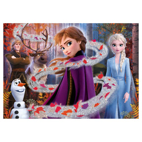 Clementoni Glitter Puzzle Disney Frozen 2, 104st.