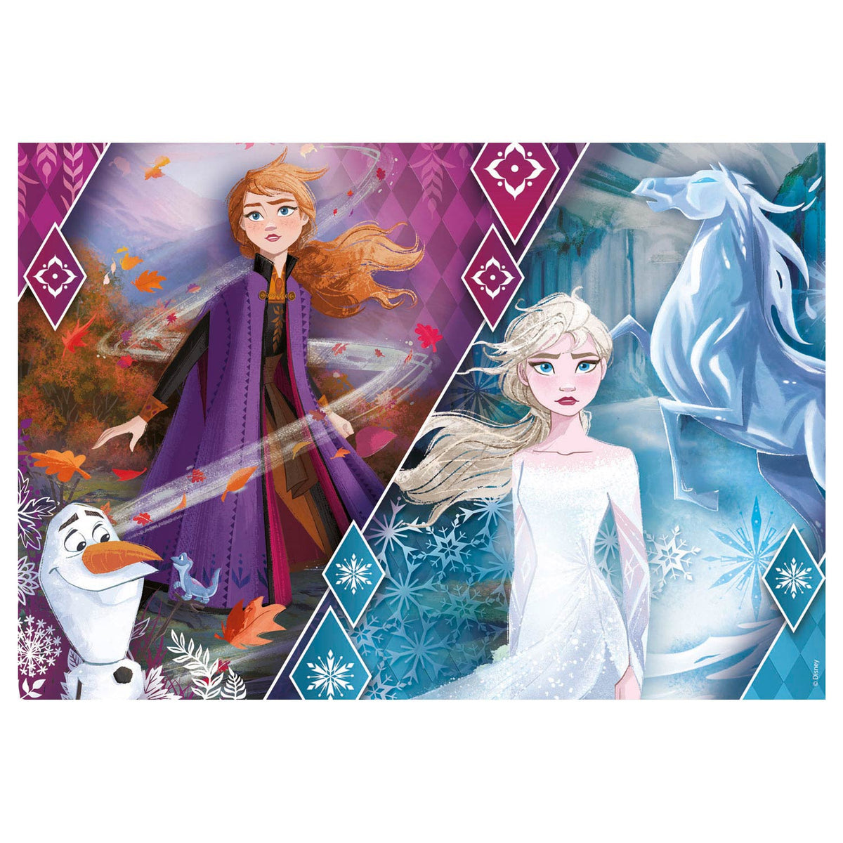 Clementoni Glitter Puzzle zamrożona 2, 104st.