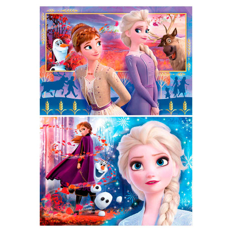 Puzzle Clementoni 2x60szt mrożone 2