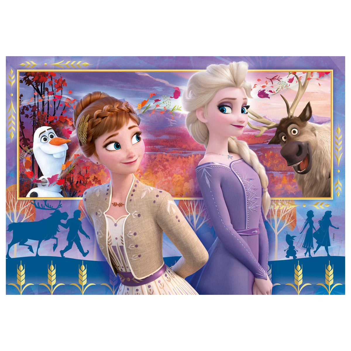 Puzzle Clementoni Disney Kraina Lodu 2, 60 szt.