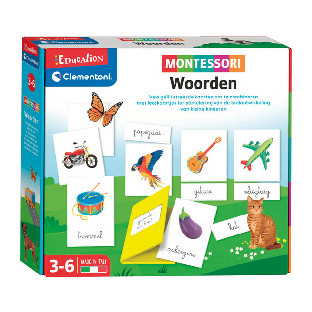 Clementoni Education Montessori Pierwsze słowa