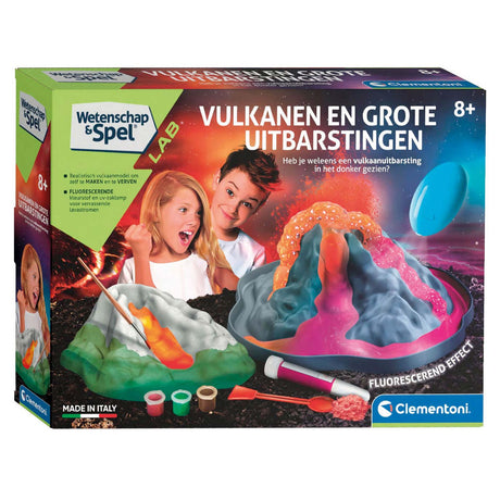 Gra naukowa Clementoni, wulkany i wielkie erupcje! - 8+ lat - 56052