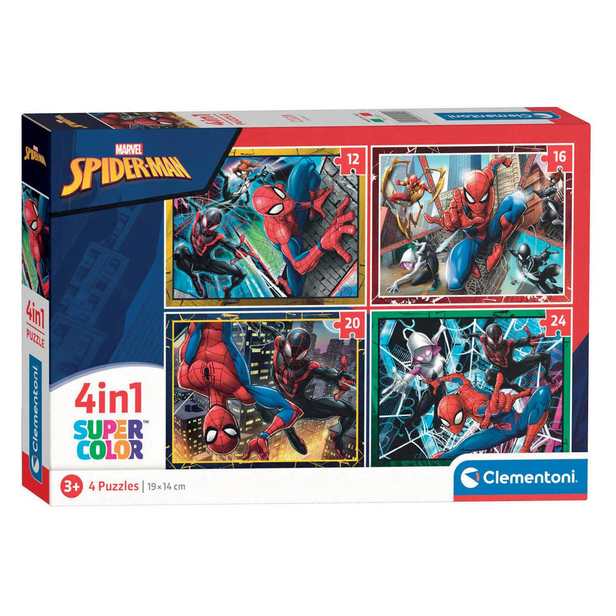 Puzzle Clementoni Marvel Spiderman, 4w1