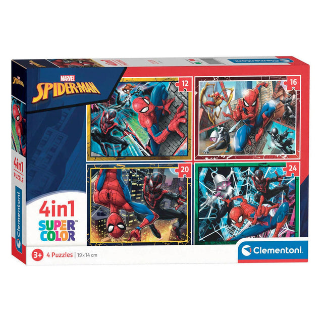 Puzzle Clementoni Marvel Spiderman, 4w1
