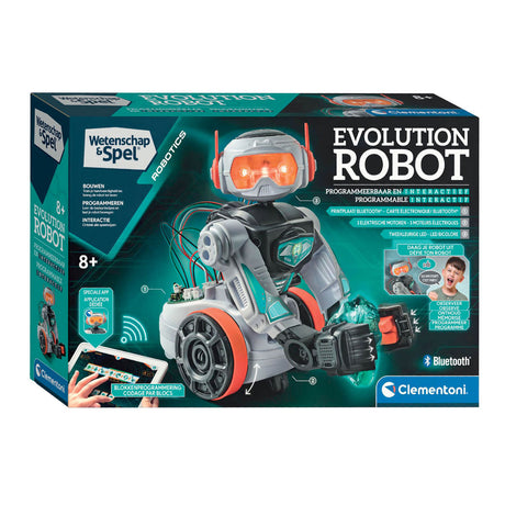 Robot ewolucyjny do gier naukowych Clementoni