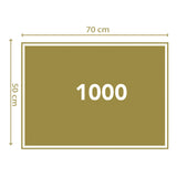 Clementoni - puzzle - 1000 elementów - niemożliwe orzeszki ziemne - puzzle dla dorosłych