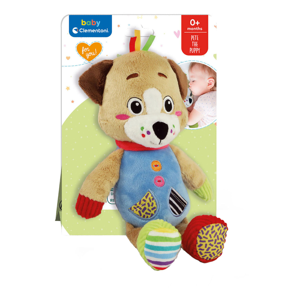 Clementoni Baby My First Animal Cuddle - pies