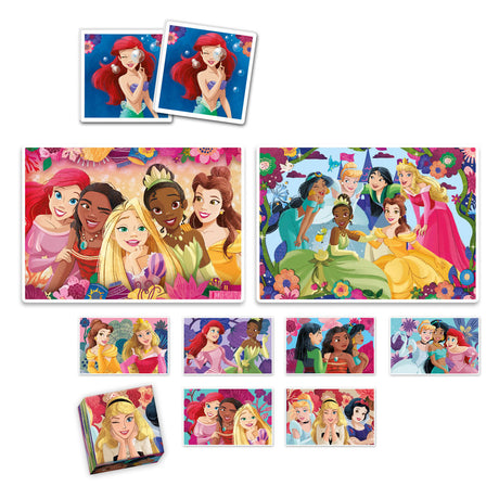 Zestaw Disney Clementoni Edukit 4w1 Księżniczka
