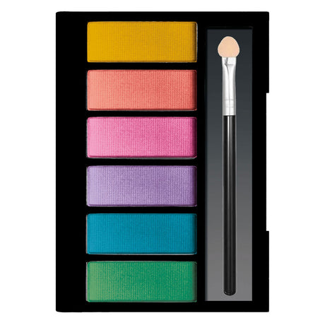 Clementoni Crazy Chic Shadow Palet Palet Tropical Vibe, 6 kolorów