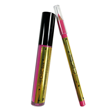 Clementoni Crazy Chic Lipgloss i Lippotlood Różowa moc, 2.