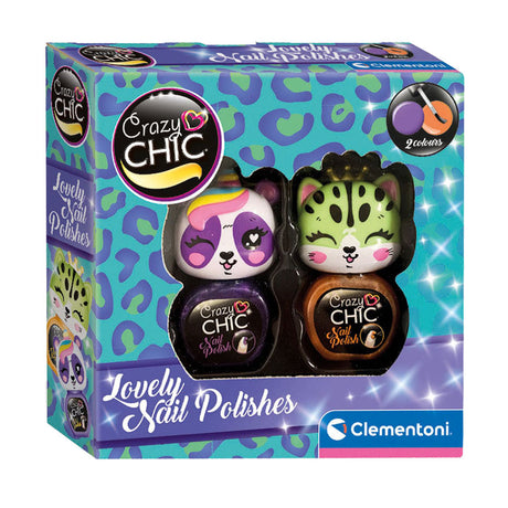 Clementoni Crazy Chic Polish Purple Orange Purple, 2.