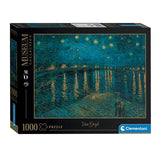 Klementoni Jigsaw Puzzle z Gogh Night Over the Rhone, 1000st.