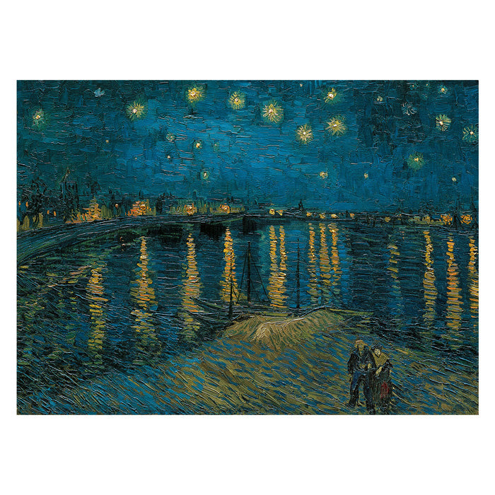 Klementoni Jigsaw Puzzle z Gogh Night Over the Rhone, 1000st.