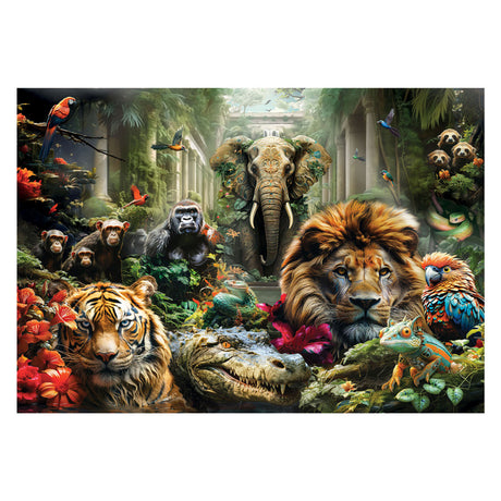 Puzzle Clementoni Mystic Jungle, 1000 elementów.