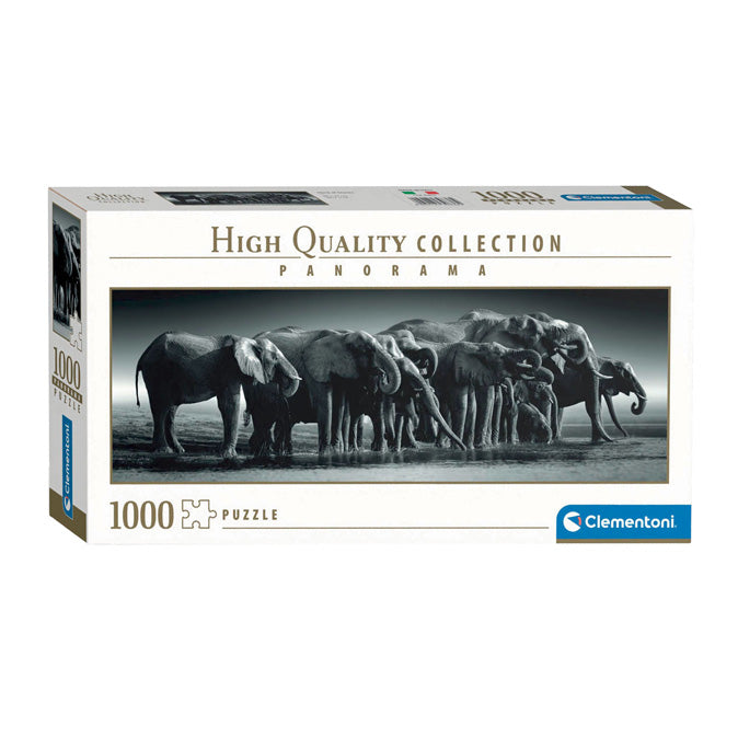 Clementoni - puzzle - 1000 elementów - stado gigantów - puzzle dla dorosłych - kolekcja wysokiej jakości