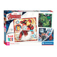 Clementoni Jigsaw Puzzle Super Color Square Marvel Avengers, 3x48st.