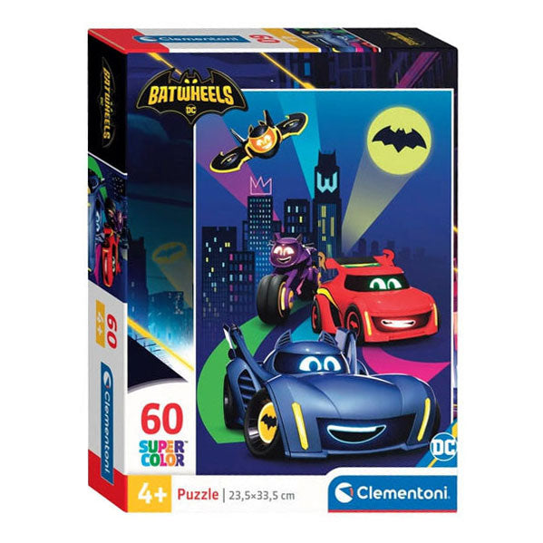 Clementoni - puzzle - 60 elementów - koła nietoperza - puzzle dla dzieci od 4 lat