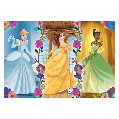 Puzzle Clementoni Super Color Disney Princess, 104 elementy.