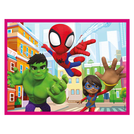 Clementoni Block Puzzle Spidey i jego niesamowici przyjaciele, 12.