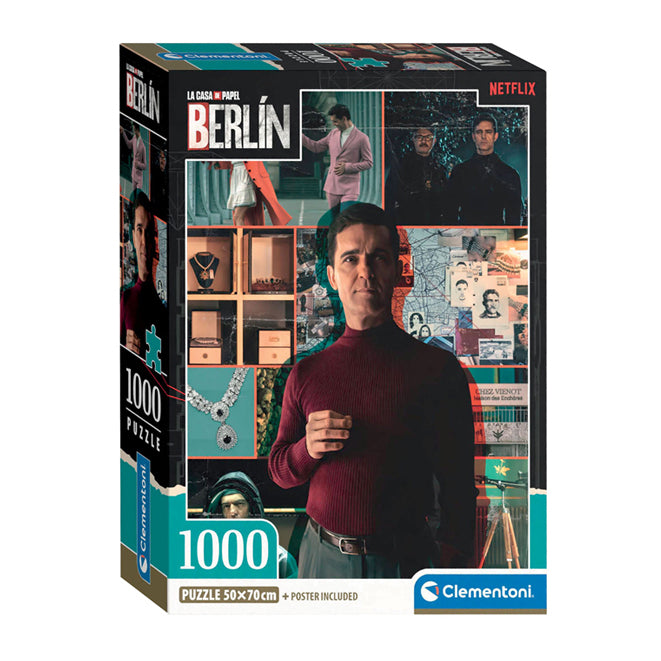 Clementoni Jigsaw La Casa de Papel II, 1000st.
