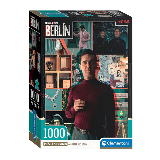 Clementoni Jigsaw La Casa de Papel II, 1000st.