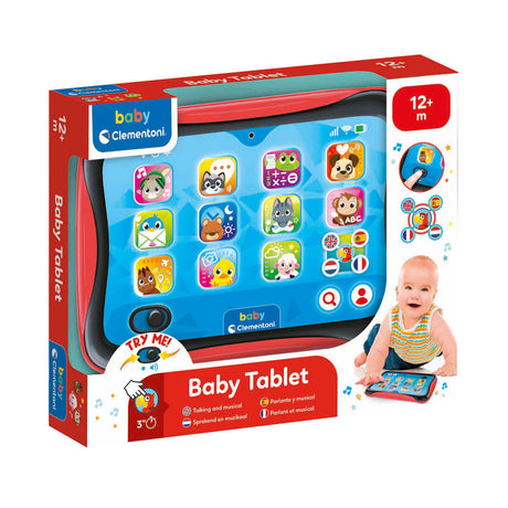 Plastikowy tablet do zabawy dla dzieci Clementoni