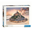 Clementoni - puzzle - 1500 elementów - powstanie Mont Saint-Michel - puzzle dla dorosłych - kolekcja wysokiej jakości