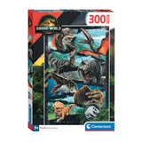 Puzzle Clementoni Super Jurassic World, 300szt.