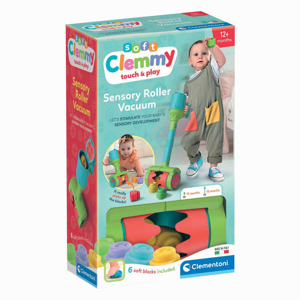 Odkurzacz Clementoni Soft Clemmy z 6 blokami