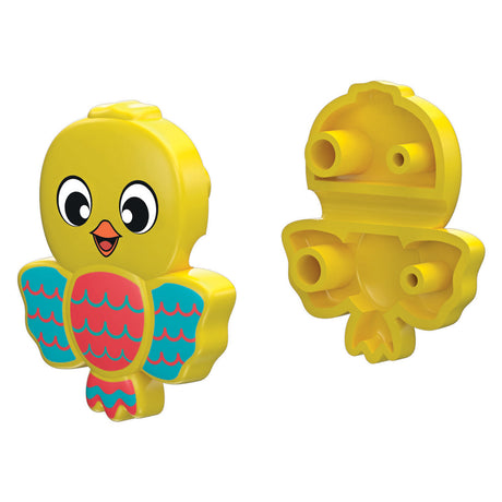 Clementoni Happy Apple Friends gra nawlekania - nawlekanie koralików i nawlekanie koralików dla niemowląt i dzieci - zabawki montessori dla niemowląt - ćwiczenie małej motoryki