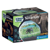 Gra naukowa Clementoni Moje dzikie terrarium - słoń